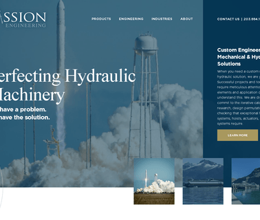 Custom Hydraulics Cylinders and Systems Passion Engineering development offshore