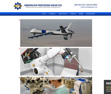 Custom Precision Gears. - American Precision Gear Co military precision