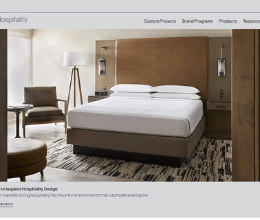 Kimball Hospitality bedding hardware