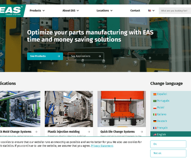 Eas Mold & Die Change Systems device repair