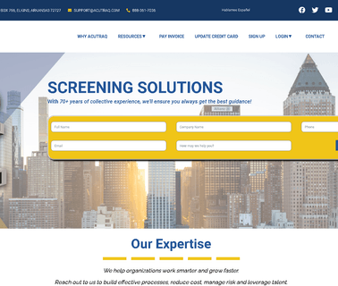 Acutraq Background Screening background