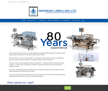 Newman Labelling Systems; Pharmaceutical Labelling lab pharmaceutical