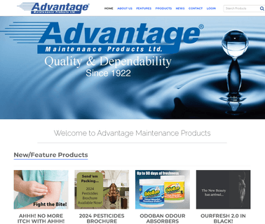 Advantage Maintenance Products squeegees