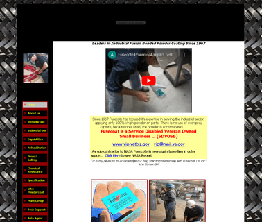 Fusecoat Fusion Bonded Powder Coating  disabled