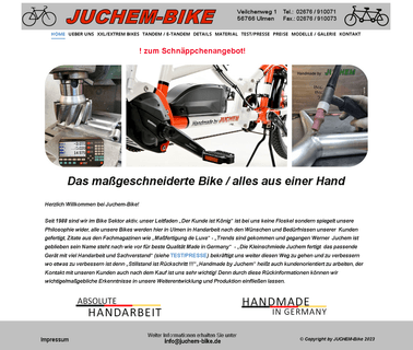 Juchem Custom Made Bikes bikes mountain