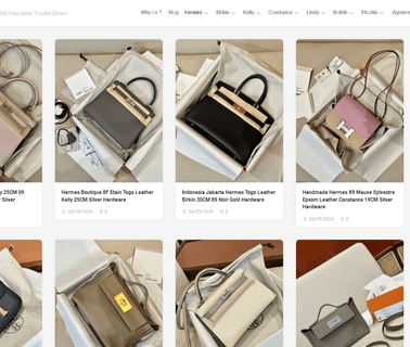 Luxecheinc handbag stock