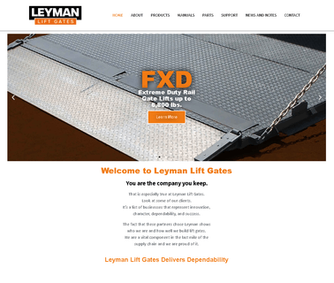 Leyman Lift Gates lift man