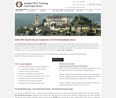 United Tefl Training graduates and