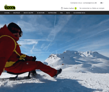 Snooc skis ski
