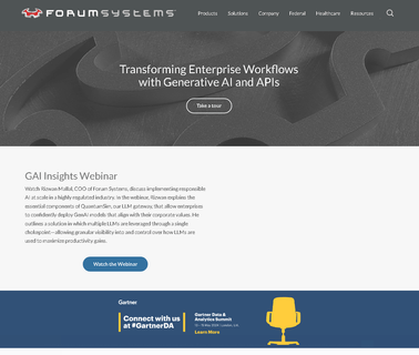 Forum Systems, Patented Xml Gatew make leader