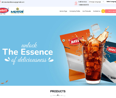 Maruti Aromatics & Flavours fruit and orange
