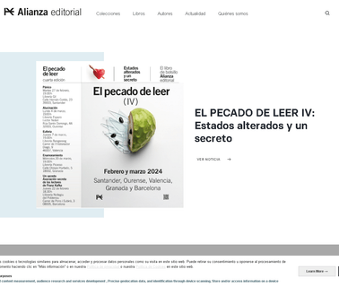 Alianza Editorial cooking enjoyment