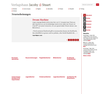 Verlagshaus Jacoby & Stuart Gmbh fiction documentary