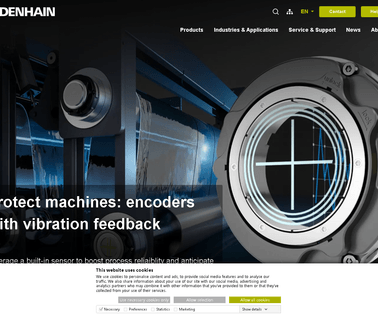 Heidenhain Encoders, Line cnc motion