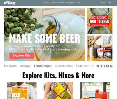 Brooklyn Brew Shop,  brewing kits