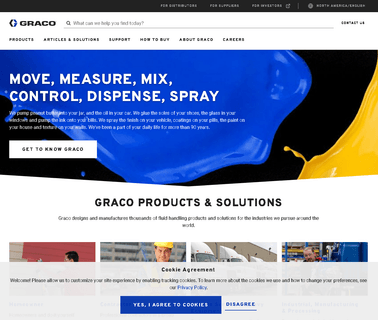 Graco equipment lubricating
