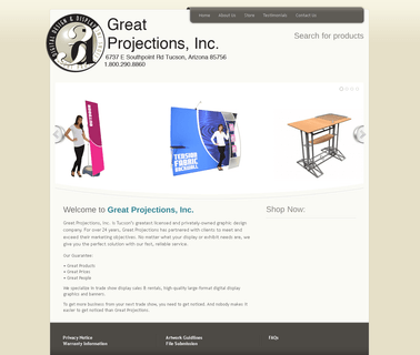 Great Projections Tucson Arizona tempe arizona