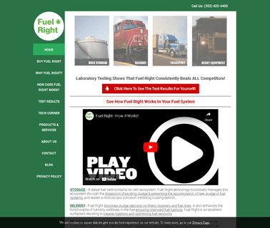 Home - Fuel Right oil treatment equipment
