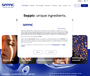 Seppic anionic