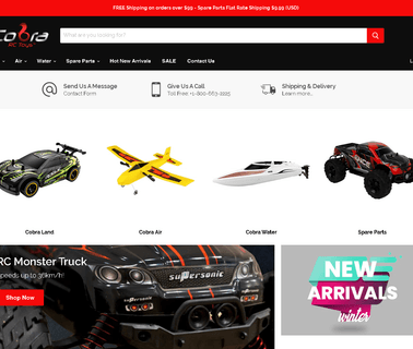 Cobra Rc Toys cars motorcycles