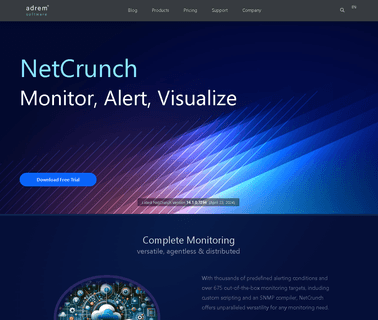 Network Management and Monitoring enterprise network switch