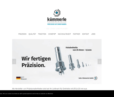 K Merle Feindrehteile: Pr & Auml Zisio turned parts manufacturer