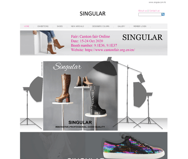 Singular International. mens shoes blue