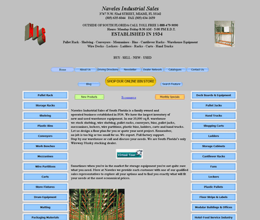 Naveles Industrial Sales - Shelves, Racks, Conveyors, Warehouse stainless steel conveyor