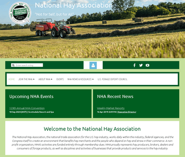 National Hay Association barn hay