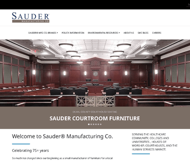 Sauder Mfg Co audience keypad