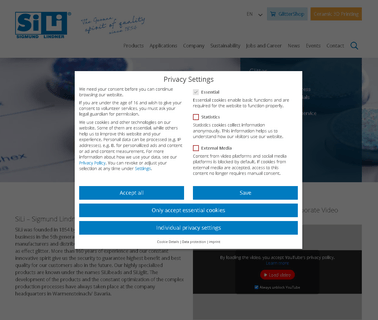 Sigmund-Lindnercom filter media fabric