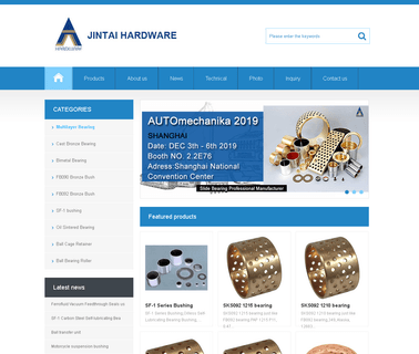 Hunan Jintai Hardware and Machinery jintai