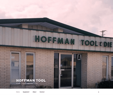 Hoffman Tool – Quality Tooling quality tooling