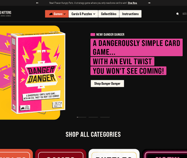 Homepage - Explodingkittens friendly party