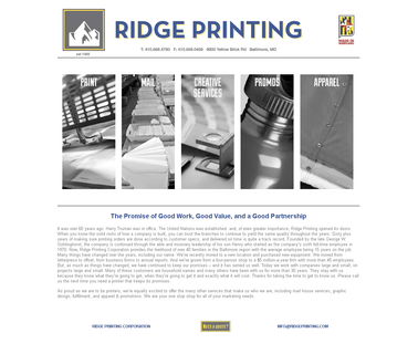 Welcome to Ridge Prinitng envelopes manufacturers
