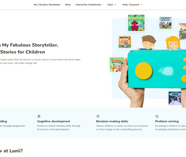 Home - Lunii Corp children educational