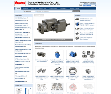 Dynaco Hydraulic cylinders pto