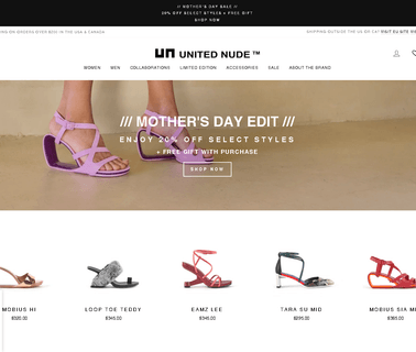 United Nude london fashion
