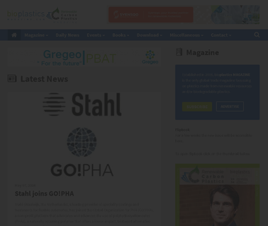 Bioplastics Magazine magazine