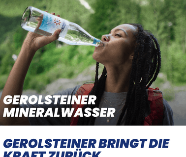 Gerolsteinerde bottled alkaline