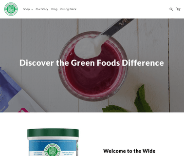 Green Foods Corp. barley bulk