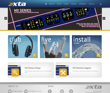Xta Electronics Ltd. audio professional