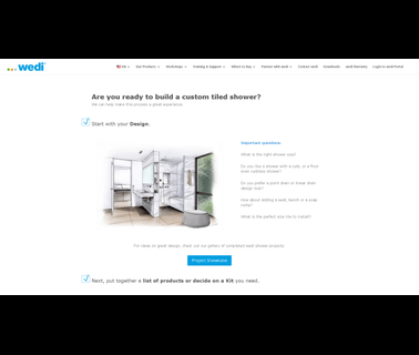 Wedi Corporation glass produces
