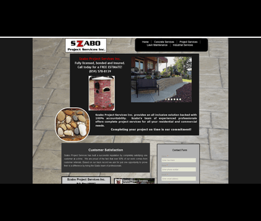 Welcome to Szabo Industrial garden driveway