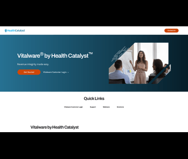 Vitalware revenue cycle improvement