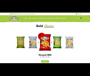 Deep River Snacks ingredients light