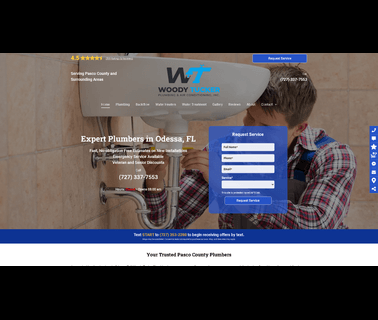 Woody Tucker Plumbing Plumber Port Richey Fl port
