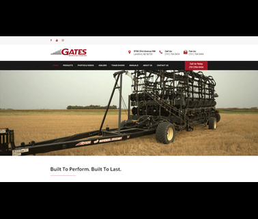 Home - Gates Mfg tillage tiller