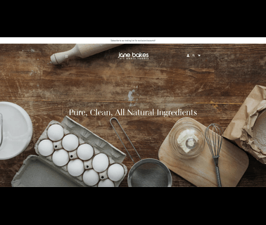 Jane Bakes Inc. vacuum glass products