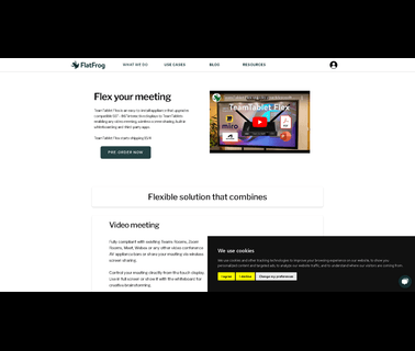 Home - Flatfrog international market research